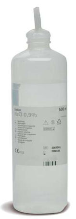 Soluzione fisiologica 500ml flacone non iniettabile plastica